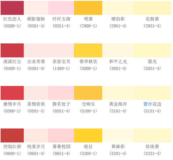 立邦色号色卡代码